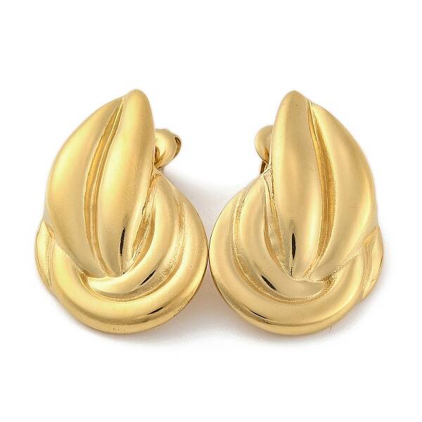 Ion Plating(IP) 304 Stainless Steel Stud Earrings for Women