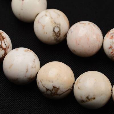 Natural Magnesite Beads Strands