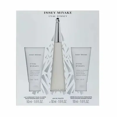 Issey Miyake L'Eau d'Issey Eau de Toilette Spray 50ml Set da 3 Pezzi