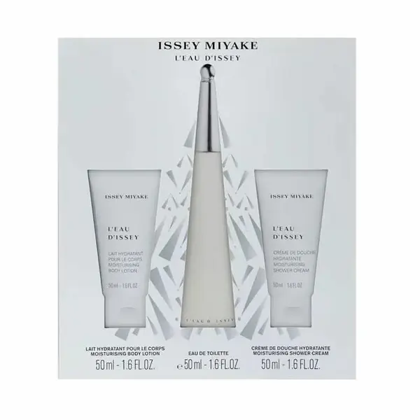 Issey Miyake L'Eau d'Issey Eau de Toilette Spray 50ml Set da 3 Pezzi