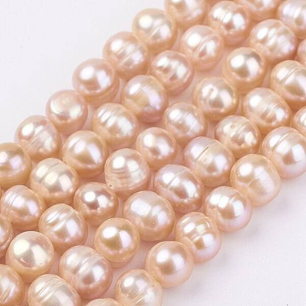 Natural Cultured Freshwater Pearl Beads Strands