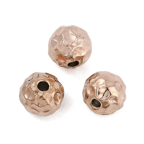 Textured 316 Surgical Stainless Steel Beads