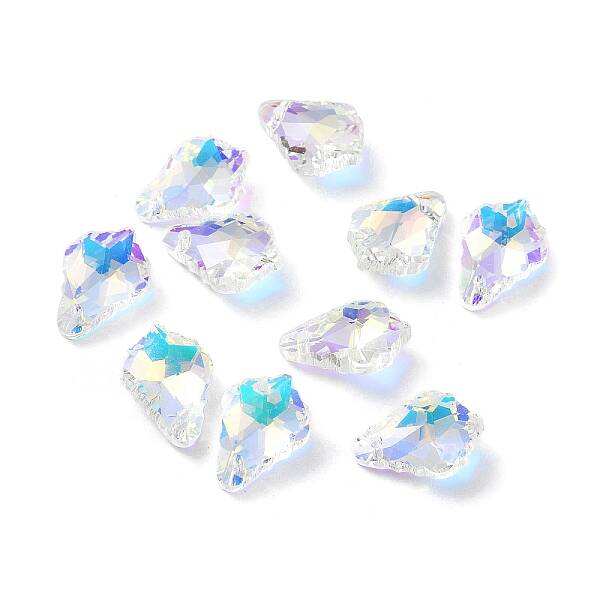 AB Color Plated Electroplate Glass Pendants
