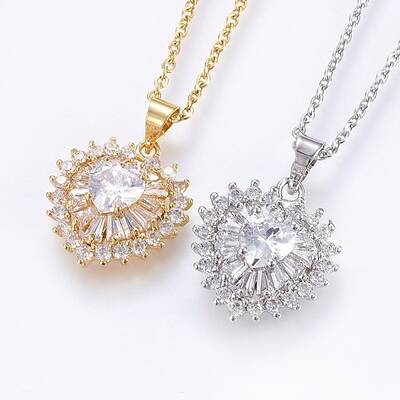 304 Stainless Steel Pendant Necklaces