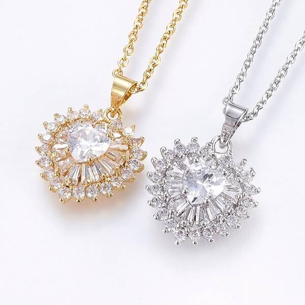 304 Stainless Steel Pendant Necklaces