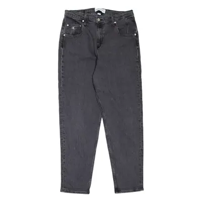 CALVIN KLEIN JEANS Womens Jeans Grey Regular Mom W31 L28