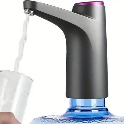 Portable Water Pump, 1 Count USB Rechargeable Automatic Water Dispenser, Water Pump For Home, Office & Outdoor Use