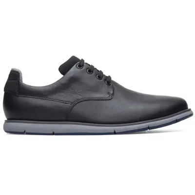 Camper Smith K100478 Leather Men's Lace Up Shoes - Black - Size:US 7 Men