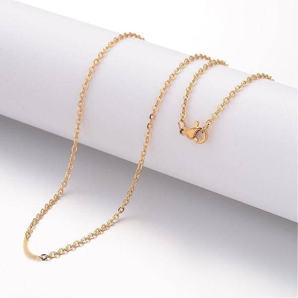 Ion Plating(IP) 304 Stainless Steel Necklace