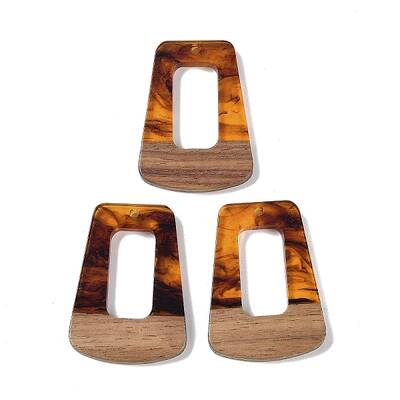 Resin & Wood Pendants