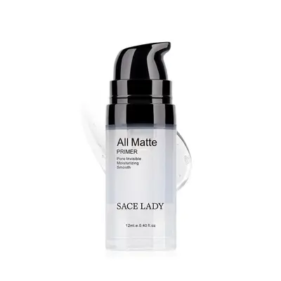SACE LADY Invisible Pore Primer, 1 Count Moisturizing Matte Smooth Face Primer Gel for Women Travel Size, Christmas Gift, Fac...