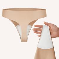 LUCKMEEY Camel Toe Cover Thongs for Women - G-String, Seamless Design, Basic Fit, Machine Washable, Comfortable Underwear - W...