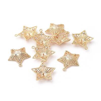 Brass Peg Bails Pendants
