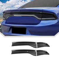 For 2015+ Dodge Charger Rear Tail Light Covers Trim Car Exterior Accessories