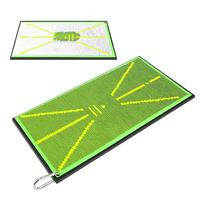 Golf Hitting Mat 16 x 8 Inches, Divot Board with Swing Path Feedback for Men, Women, Beginner, Indoor and Outdoor Training, P...