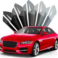 Car Window Tint Privacy Film, 1 Roll Heat & UV Block Automotive Front Windshield Shade Film, Scratch Resistant Blackout Veh...