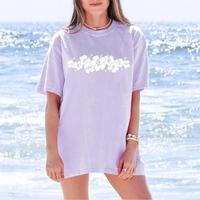 Comfort Colors Hibiscus Flower Tshirt Aloha Shirt Comfort Colors Women's Tshirts Oversized T-shirt Beach T Shirt Summer Tee, ...