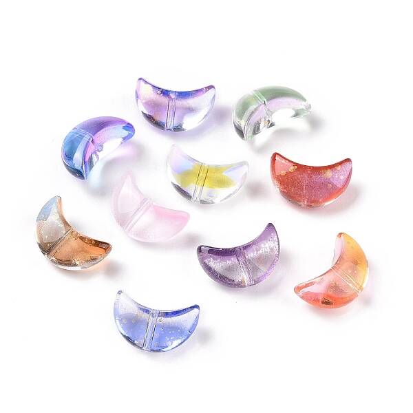 Electroplate Transparent Glass Bead