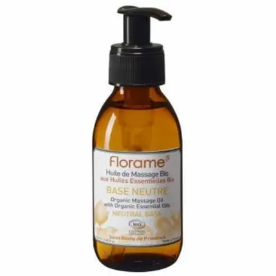 Florame Organic Neutral Base Massage Oil 120ml