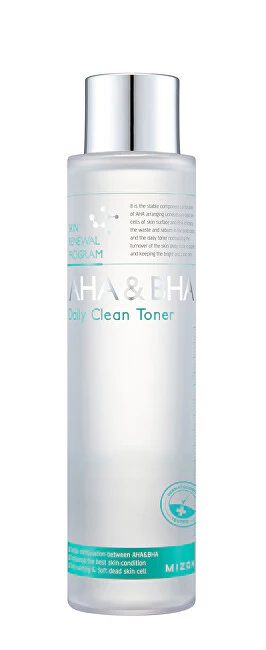 Mizon Exfoliating toner with AHA & BHA acids and enzymes (Daily Clean Toner) 150ml