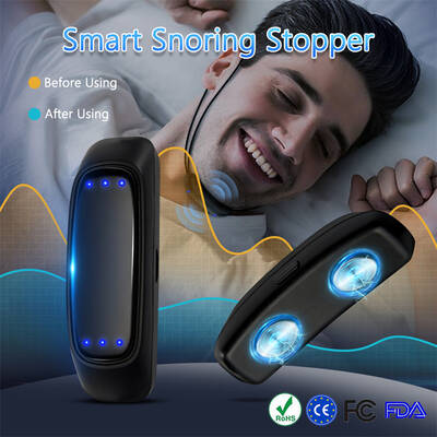 Smart Anti Snoring Device EMS Pulse Snoring Stop Effective Solution Snore Sleep Aid Portable Noise Reduction Muscle Stimulato...
