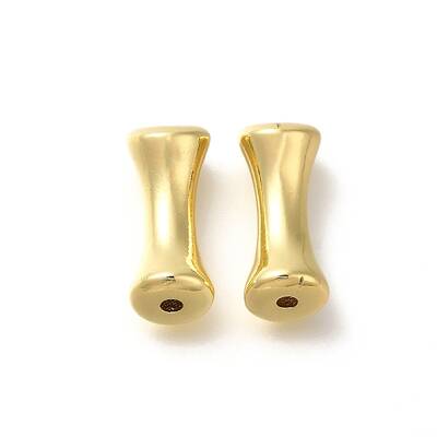 Rack Plating Brass Tube Beads