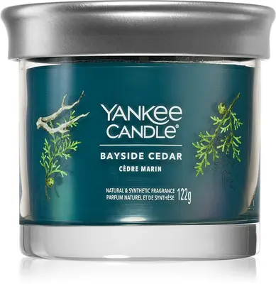 Yankee Candle Bayside Cedar Tumbler Candle Signature - 122.0 g