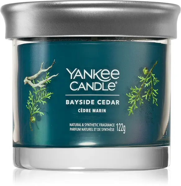 Yankee Candle Bayside Cedar Tumbler Candle Signature - 122.0 g