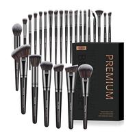 MAANGE Makeup Brushes Set, 25pcs/set Soft Bristle Makeup Brush Kit, Foundation Blush Brush Kabuki Brush Powder Brush, Profess...