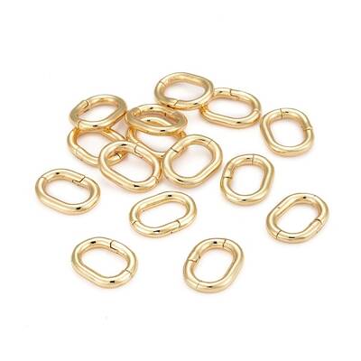 Brass Twister Clasps
