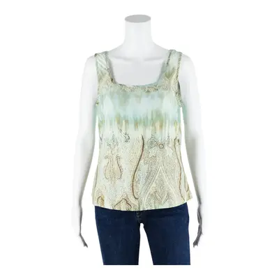 SIXTH SENSE Vest Top Green Sleeveless Womens S