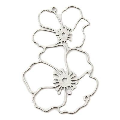 Non-Tarnish 201 Stainless Steel Big Pendants