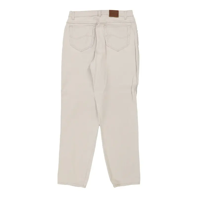 Lee Jeans - 30W 30L White Cotton