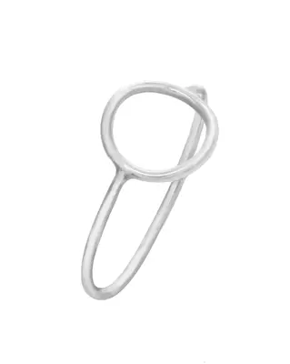 Zona Ring | Metal Color: Silver | Size: 5
