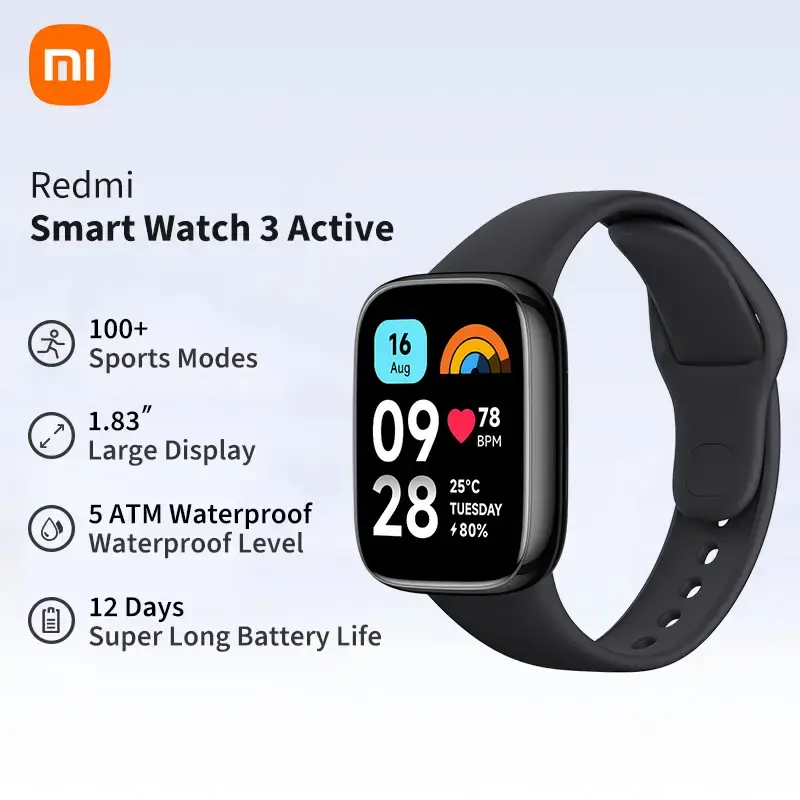 Xiaomi Redmi Watch 3 Active Smart Watch Fitness Tracker 1.83\