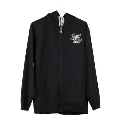 Mickey Mouse Disney Graphic Jacket - Medium Black Polyester