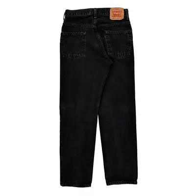 550 Levis Jeans - 30W 31L Black Cotton