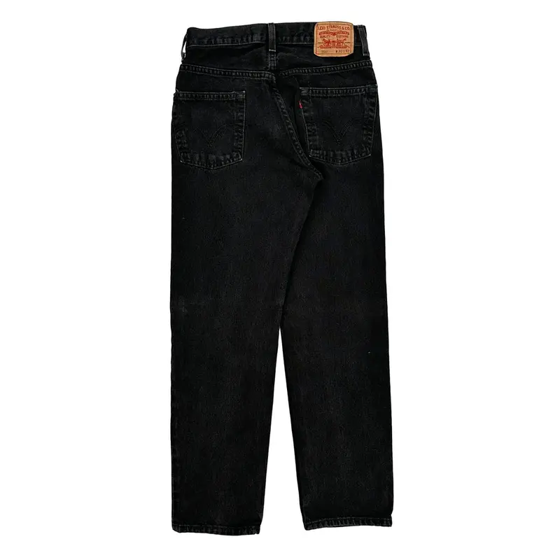 550 Levis Jeans - 30W 31L Black Cotton