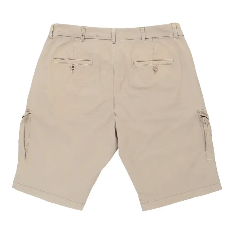 Conbipel Cargo Shorts - 35W 11L Beige Cotton