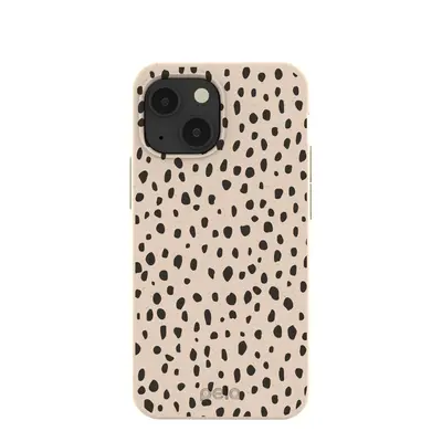 Seashell Cheetah iPhone 13 Mini Case