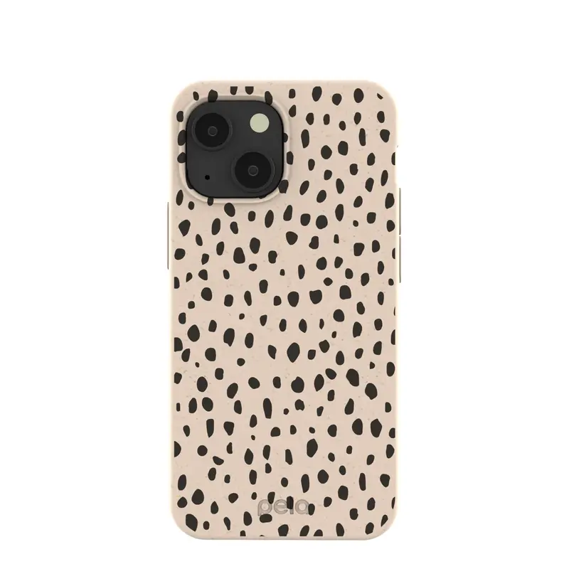 Seashell Cheetah iPhone 13 Mini Case