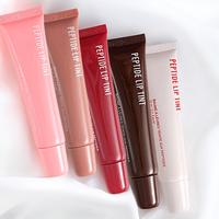 Long-lasting Lip Gloss, 5 Counts/set Waterproof Lip Glaze, Moisturizing Lipstick, National Day Makeup, Suitable for Women &...