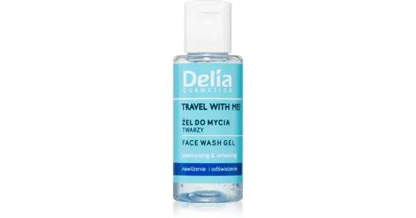 Delia Cosmetics Travel with me facial cleansing gel 50 ml