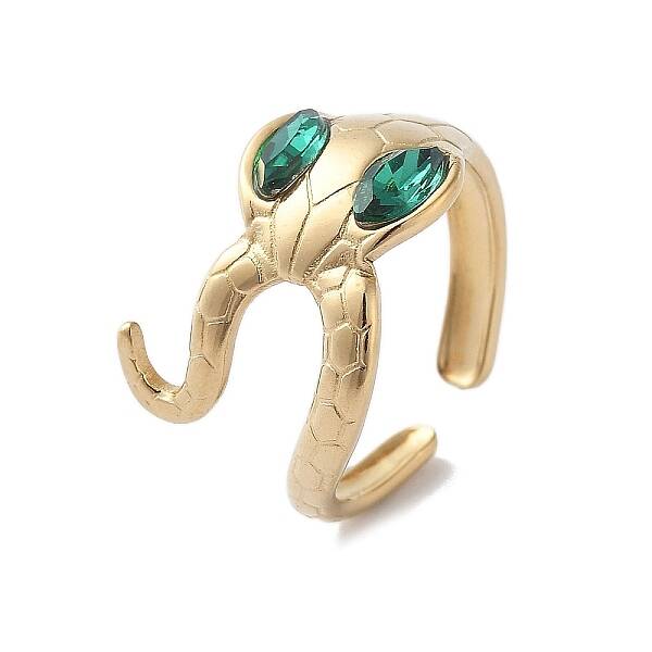 304 Stainless Steel Open Cuff Rings for Women