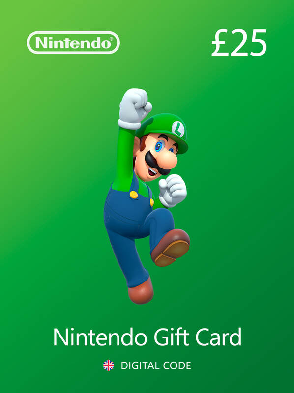 Nintendo Gift Card 25 GBP | Nintendo