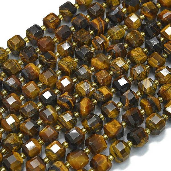 Natural Yellow Tiger Eye Beads Strands