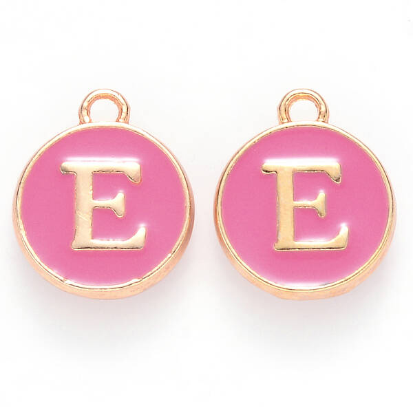Golden Plated Alloy Enamel Charms