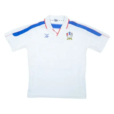 FBT Team Thai Mens Football Shirt Jersey White Collared XL