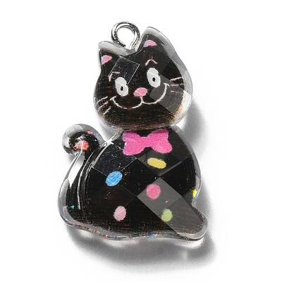 Transparent Resin Pendants