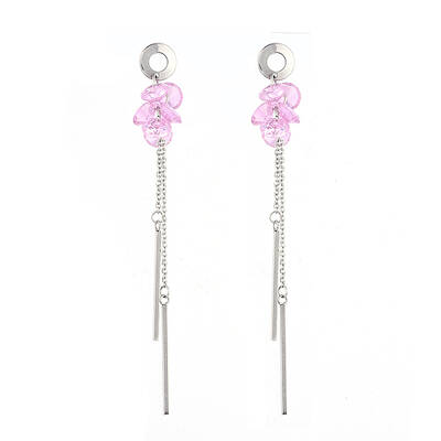 304 Stainless Steel Dangle Stud Earring